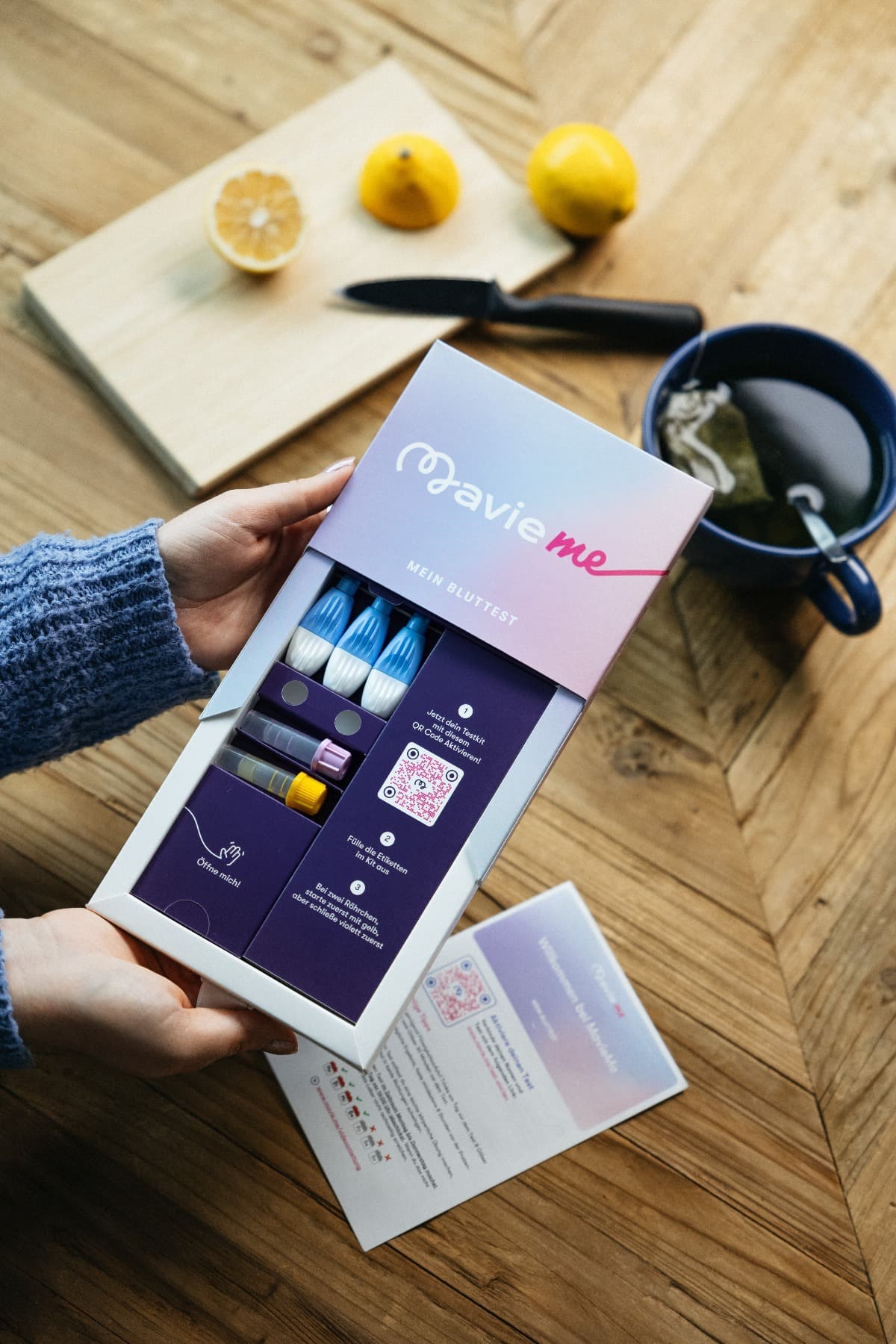 Entdecke MavieMes moderne Gesundheitslösungen: personalisierte Bluttests, Mikrobiomanalyse und ganzheitliches Wohlbefinden. Nimm die Steuerung deiner Gesundheitsreise mit MavieMe selbst in die Hand!