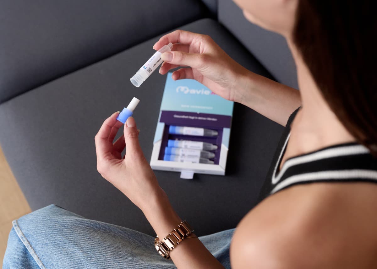 Hormontest in use - Image